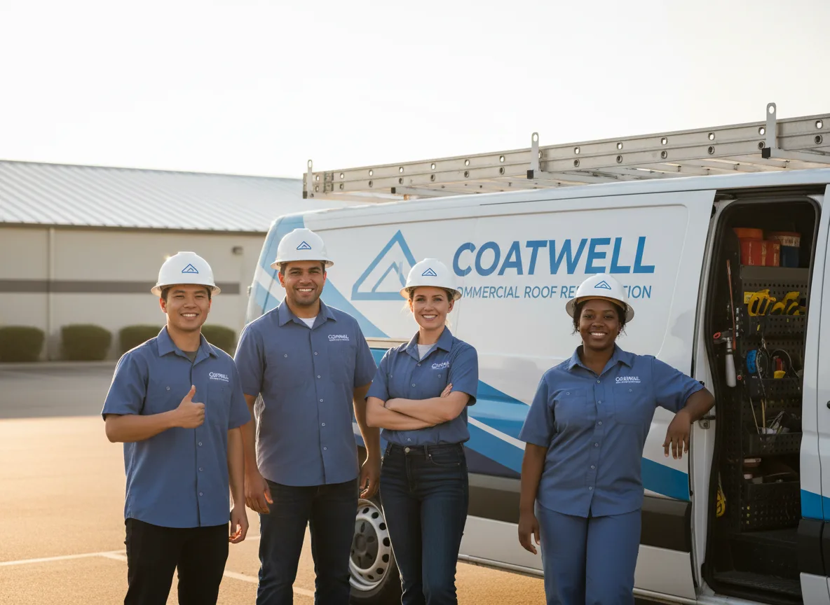 Commercial roof coating company in Coleman, OK